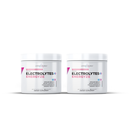 Livingood Daily Electrolytes + Energyze (Strawberry Lemonade)