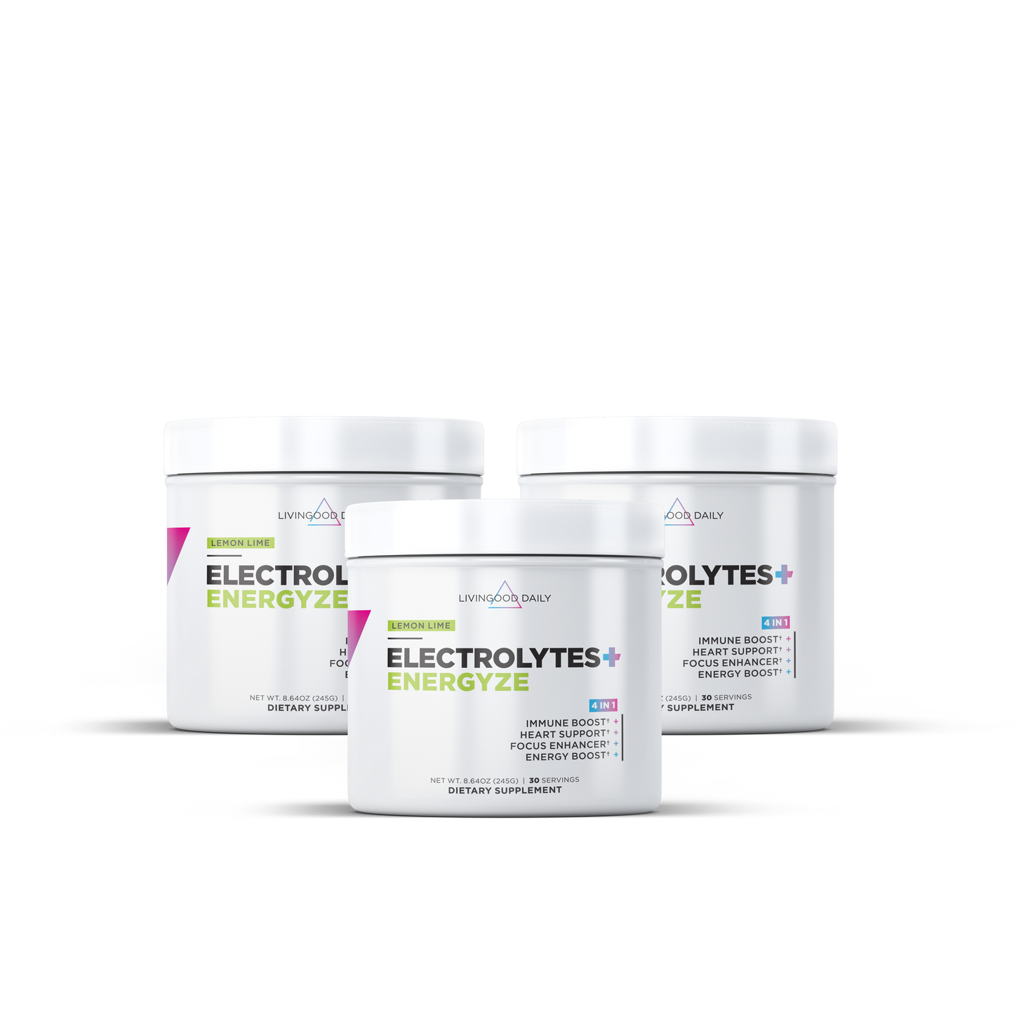 Livingood Daily Electrolytes + Energyze (Lemon Lime)