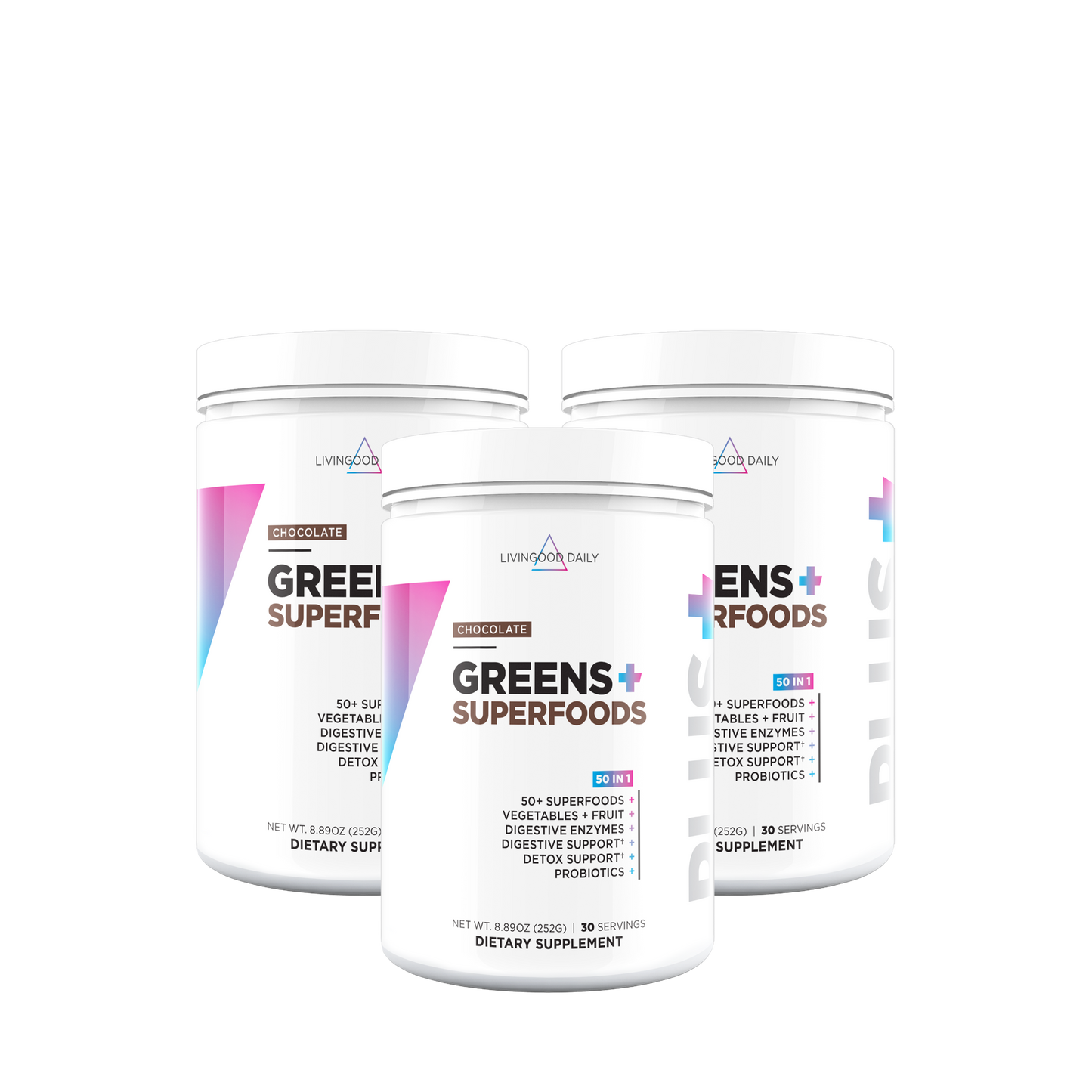Livingood Daily Greens + Superfoods (Chocolate)