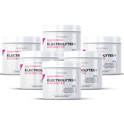 Livingood Daily Electrolytes + Energyze (Strawberry Lemonade)