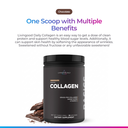 Livingood Daily Collagen (Chocolate)