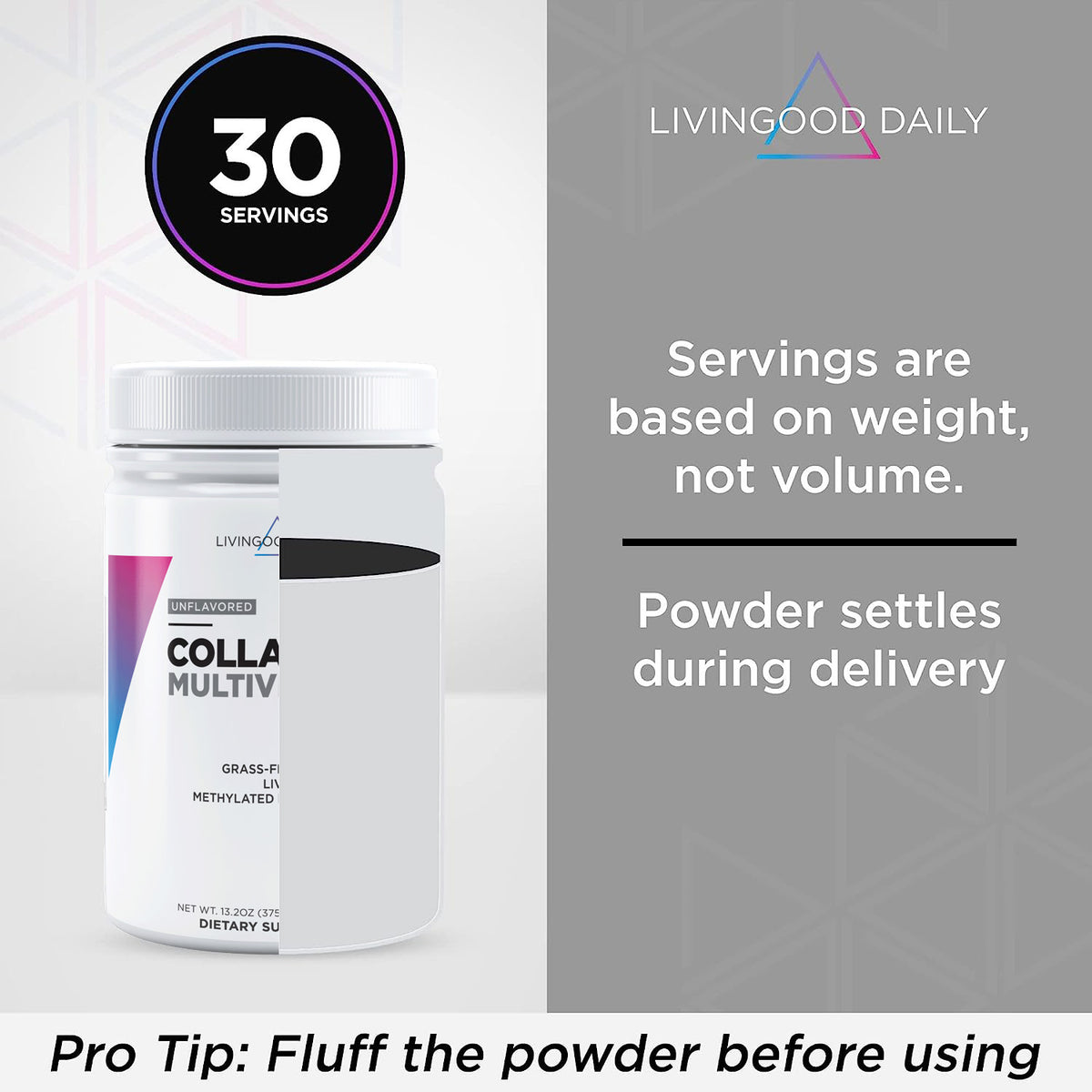 Unflavored Collagen + Multivitamin