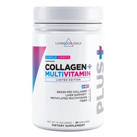 Livingood Daily Vanilla Sweets Collagen + Multivitamin