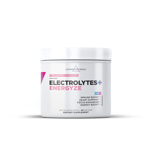 Livingood Daily Electrolytes + Energyze (Strawberry Lemonade)