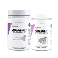 Livingood Daily Unflavored Collagen & Greens Bundle